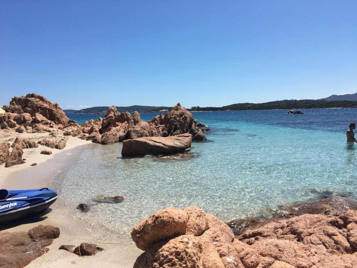 Il Bouganville A 150M Dalla Spiaggia Con Vista Sulla Splendida Baia Di Porto Raphael Palau Exteriör bild