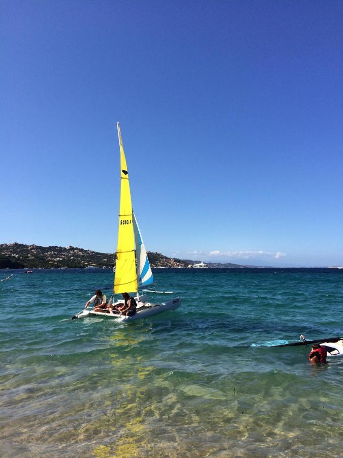 Il Bouganville A 150M Dalla Spiaggia Con Vista Sulla Splendida Baia Di Porto Raphael Palau Exteriör bild
